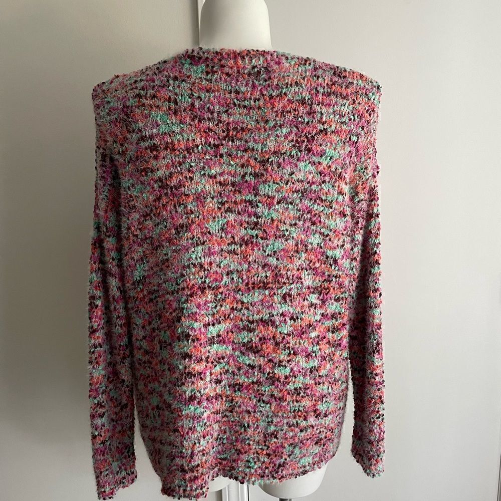 Pink Fuzzy Sweater, Size XL, Umgee - Picture 8 of 8